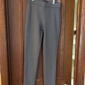 Black and White Patterned Pants 
brand theory